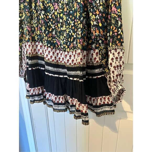 NWT Free People Gardenia Tunic Colorful Bohemian Top Size Small OB1064026 - Picture 5 of 9